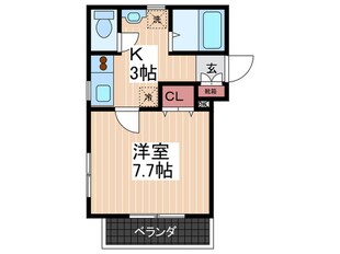 アイビックミナミの物件間取画像